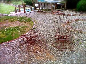 HomeCrest Wire Chairs - Mid 1900's